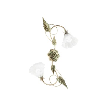 PLAFONIERA ISOTTA AVORIO 2XE14 40X20X65CM