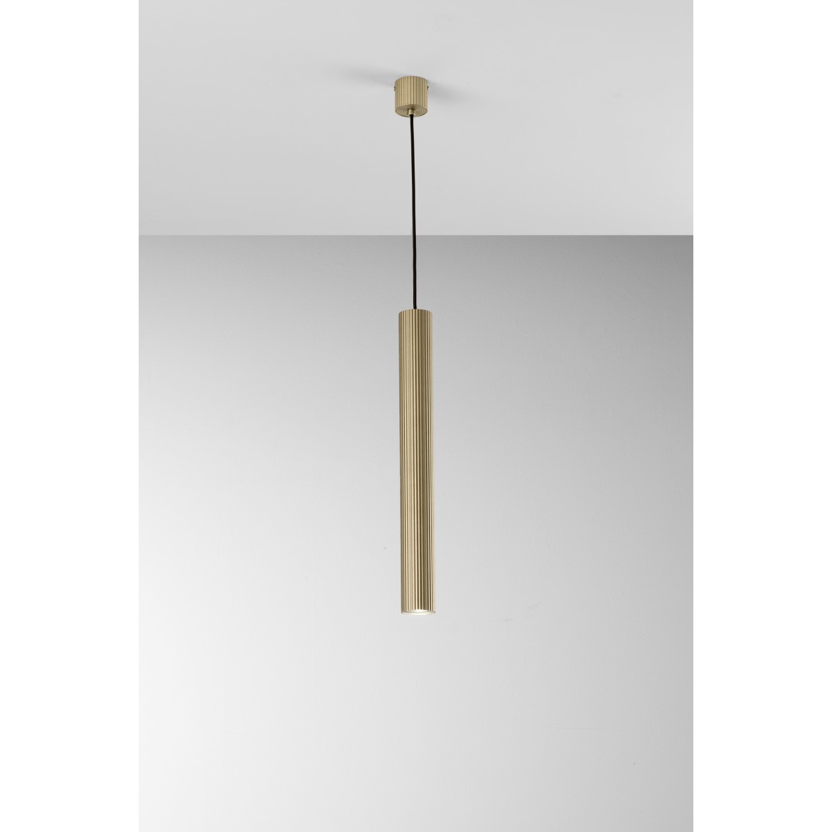 Suspension Lord Gold en acier et aluminium, 1 x GU10, 25...