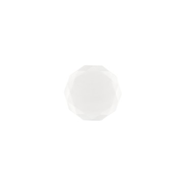 Weiße Sinope-Deckenleuchte aus PMMA, 24 W, 2500 lm, Farbtemperatur 3000/4000/6500 K, 38,5 x 11 cm