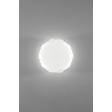 Plafonnier blanc Sinope en...