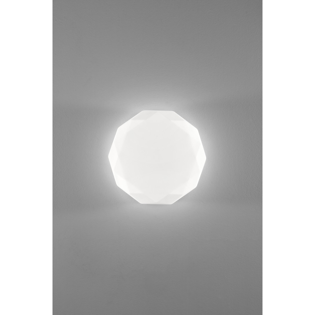 Weiße Sinope-Deckenleuchte aus PMMA, 24 W, 2500 lm,...