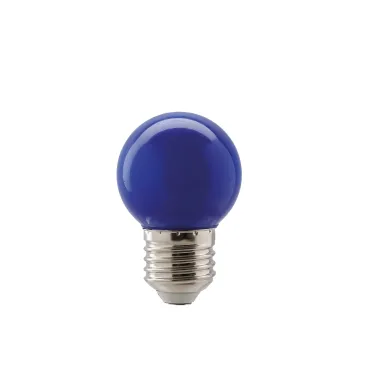 LAMPADINA LED E27 BLU G45