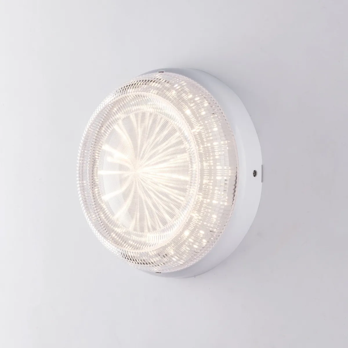 Plafonnier LED blanc Capri 30 W 3200 lm CCT IP65 25,4 x...