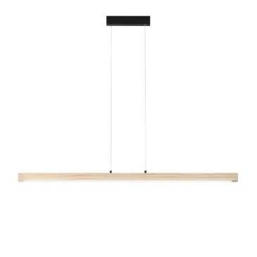 JOSEPH WOOD LED-Pendelleuchte 22W 2750LM CCT 125X4.5X150CM