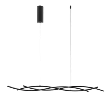 Suspension LED Black Kinetic 40 W 5100 lm CCT 117,2 x 6 x 105 cm
