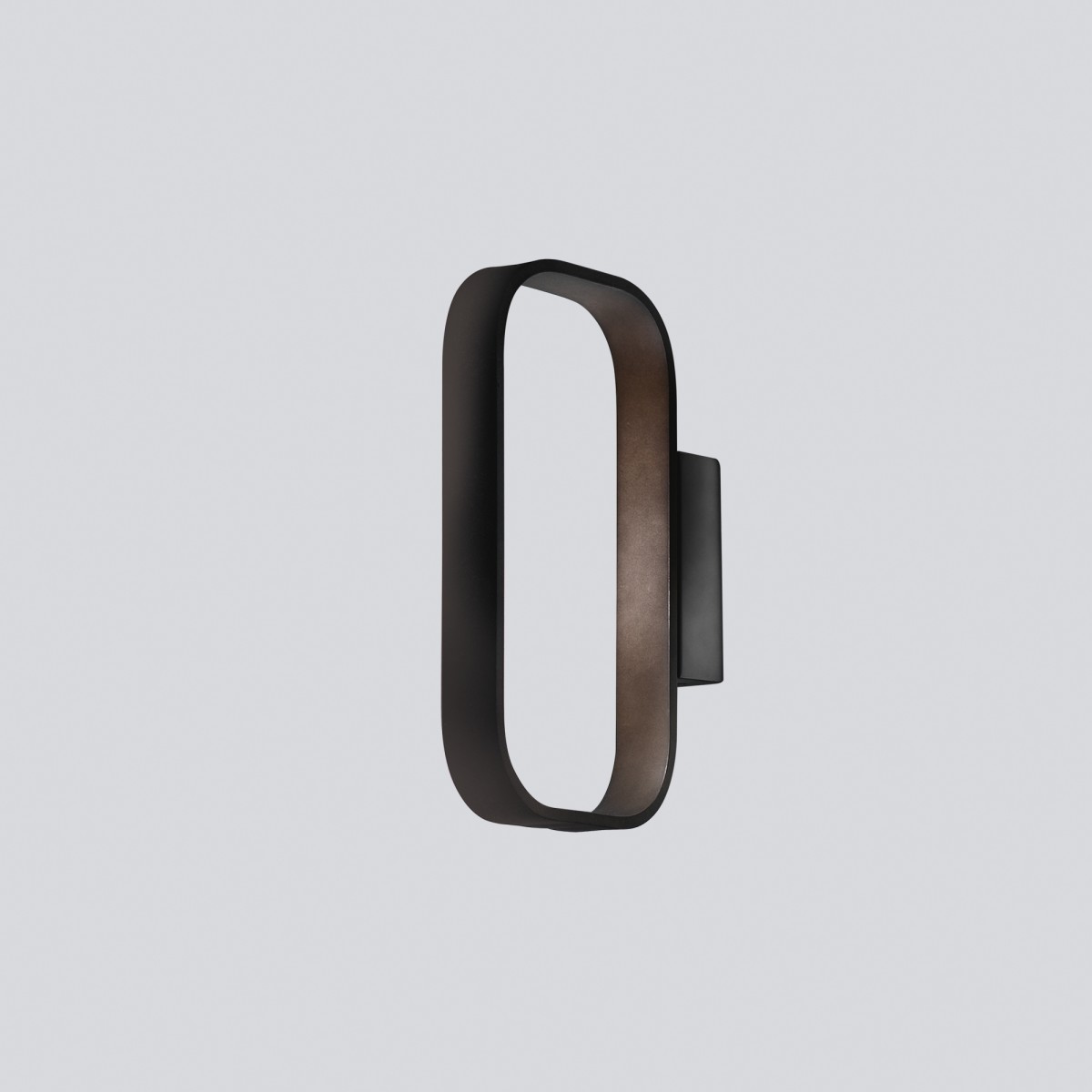Applique murale ovale LED marron, 5 W | Mondialshop