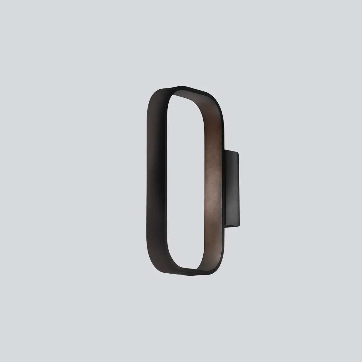 Applique da Parete Ovale Marrone LED 5W | Mondialshop
