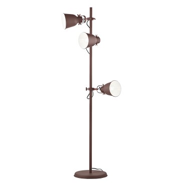 PIANTANA LEGEND CORTEN/RAME 3XE27 50X166CM