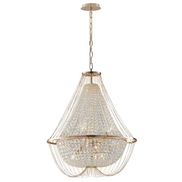 SUSPENSION VIENNE OR 6XE14 60X120CM