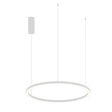 Suspension LED blanche à anneaux 40W 6000LM CCT 80X80X150CM