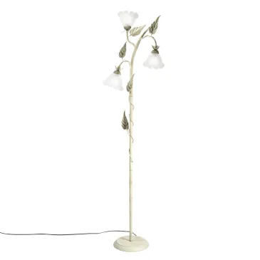 ISOTTA Elfenbein Stehleuchte 3xE14 48x172cm