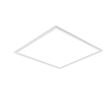 LED-Panel, weißes Aluminiumpanel, 42 W, 4822 lm, Farbtemperatur 3000/4000/6500 K, 59,1 x 59,1 cm