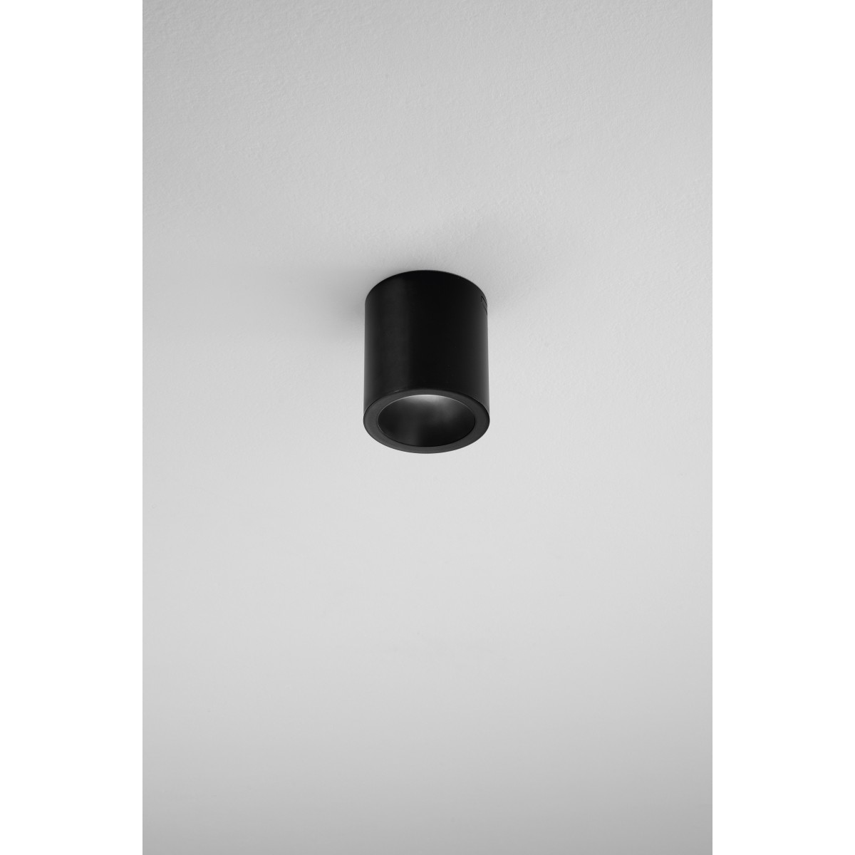 MANOR Runde schwarze LED-Deckenleuchte, 7 W, 820 lm,...