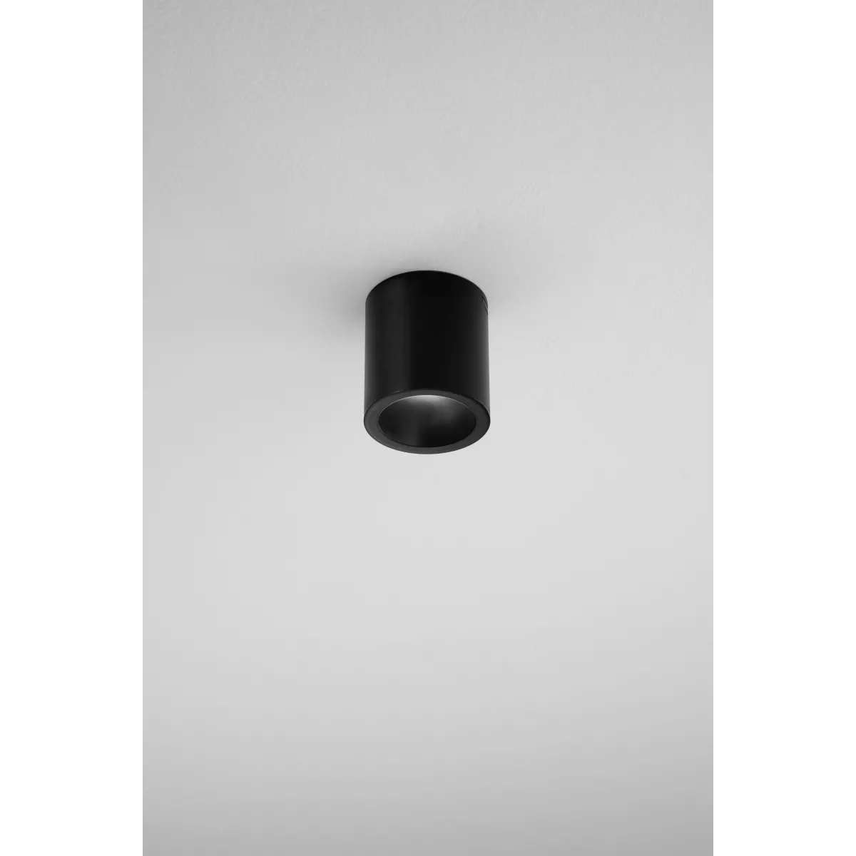 MANOR Runde schwarze LED-Deckenleuchte, 7 W, 820 lm,...