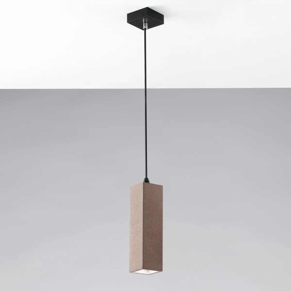 Suspension de briques carrées KRUK 1XGU10 7X130CM