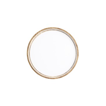 Plafonnier LED en bois Madera 24W 3240LM CCT 3000/4000/6500K 38X38X8.3CM