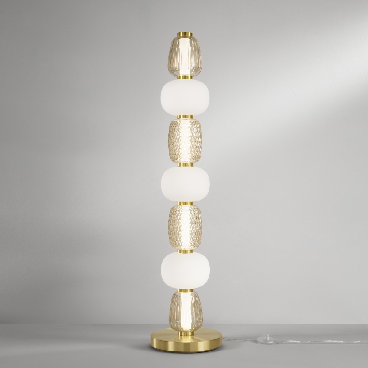 LED-Stehleuchte GOLD TOTEM, 42 W, 4500 lm, 3000 K, 25 x...