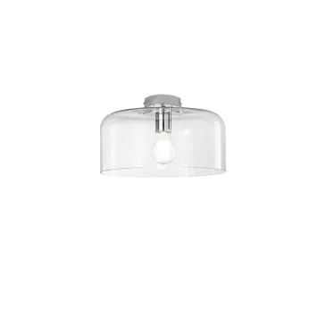 Plafonnier transparent GIBUS 1XE27 30X30X23CM