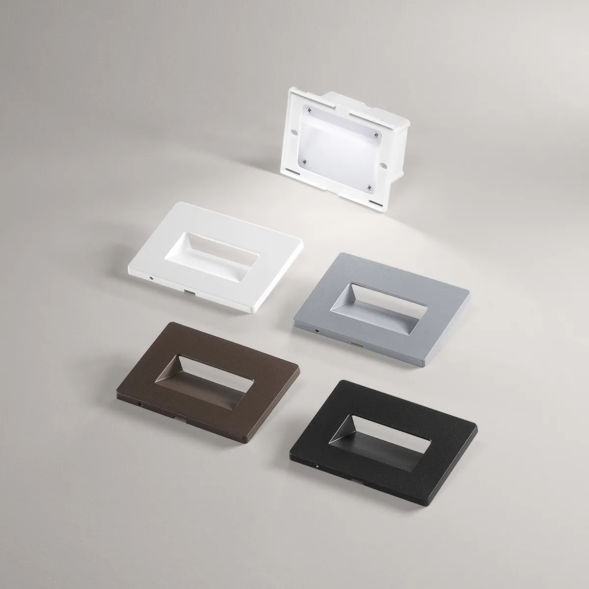 SEGNAPASSI A INCASSO LED STRATOS 503 3W 360LM CCT IP65 11X4,7X8CM