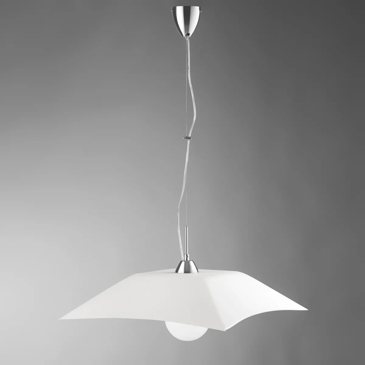 OSIRIDE WEISSE AUFHÄNGUNG 1XE27 50X50X120CM