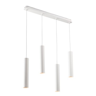 SOSPENSIONE FLUKE TONDA BIANCA 4XGU10 68X7X200CM