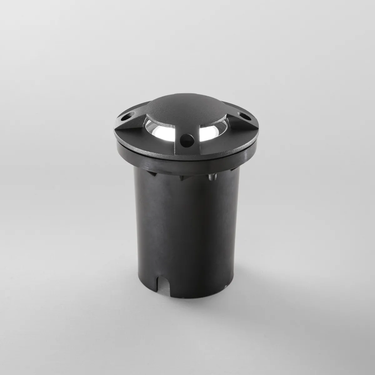 FARO CARRABILE A INCASSO HUMMER ANTRACITE 1XGU10 4 FASCI DI LUCE IP67 10,5X14,4CM