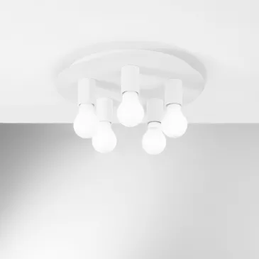 PLAFOND STRIKE BLANC 5XE27...