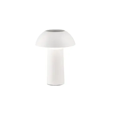 Lampe de table LED MYKES blanche 4,5 W 300 lm, température de couleur variable, 16 x 21 cm