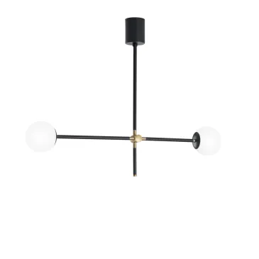 ANTITESI SCHWARZ/GOLD AUFHÄNGUNG 2XE14 91X18X73,6CM