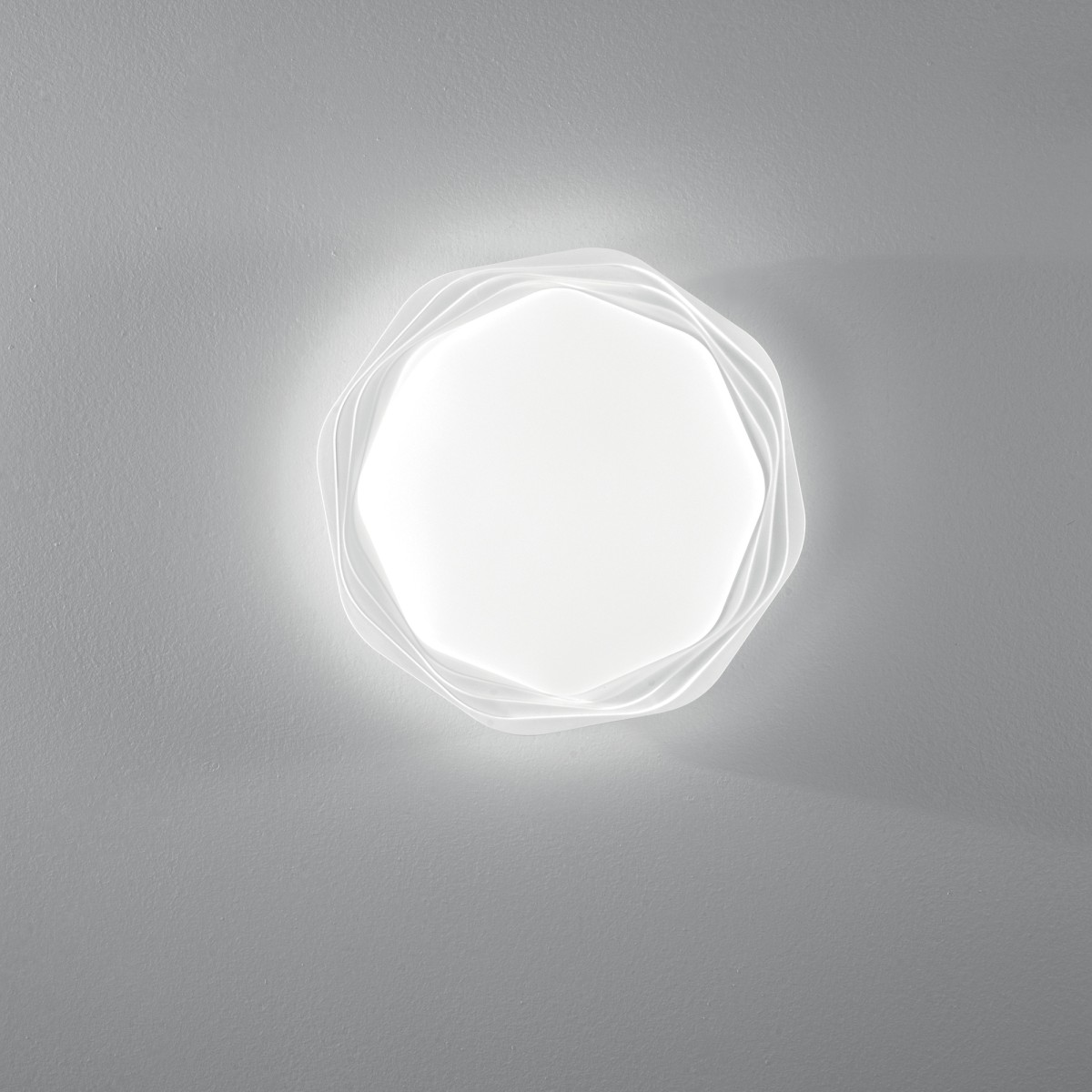 Daisy weiße LED-Deckenleuchte, 24 W, 2460 lm, 42 x 42 x...