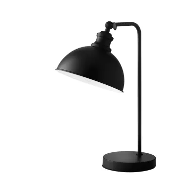 Lume da Tavolo Moderno Nero E27 | Mondialshop