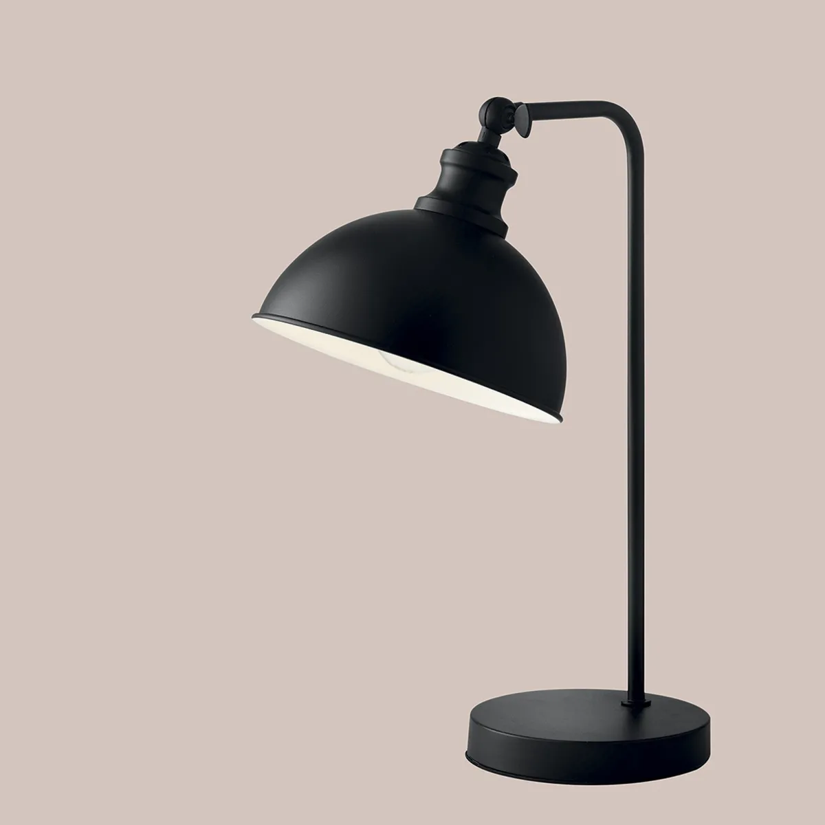 LUME CHARLESTON NERO 1XE27 16X27X43CM