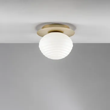 PLAFONIERA RIPPLE ORO 1XE27...