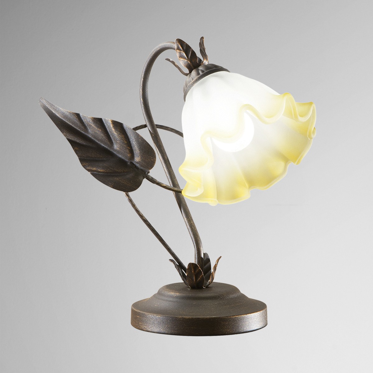 Braune Tristano-Lampe, 1xE14, 22x29cm