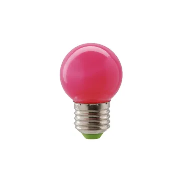 Ampoule E27 rose G45