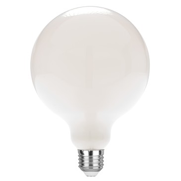 LAMPADINA LED FILAMENTO GLOBO BIANCO E27 8W 950LM 4000K 300° 125X175mm 15000h CRI80