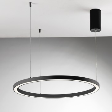 Suspension LED à anneaux...