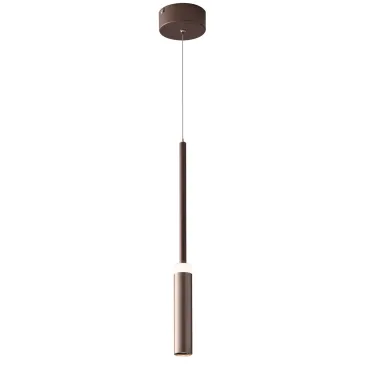 Suspension LED pour bougie, bronze, 7 W, 720 lm, 4000 K, 140 x 4 x 50 cm
