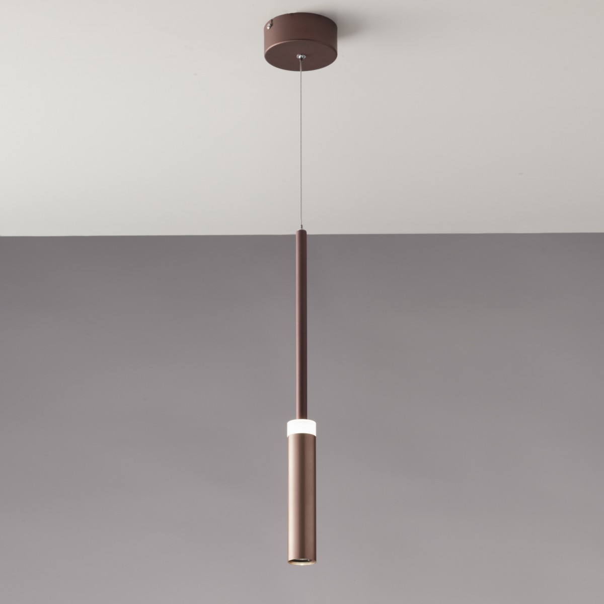 Suspension LED pour bougie, bronze, 7 W, 720 lm, 4000 K,...