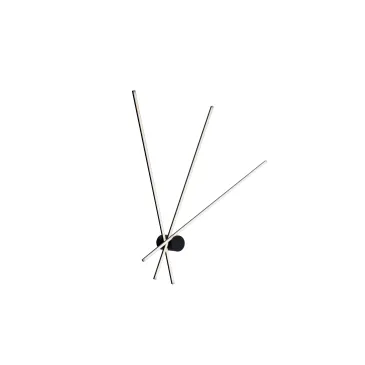 Plafonnier LED noir Shanghai 27 W 3750 lm 4000 K 92 x 100 x 14,5 cm
