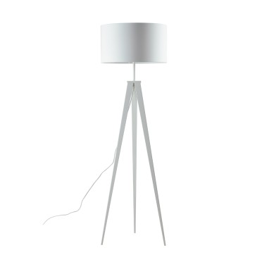 Lampadaire IBIS blanc 1 x E27 50 x 160 cm