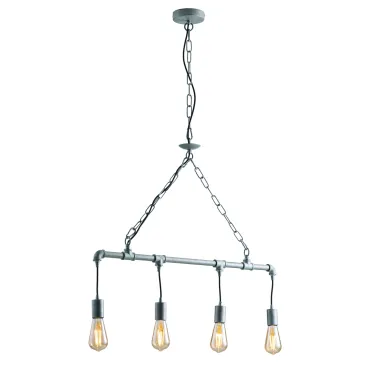 SOSPENSIONE AMARCORD ZINCATA 4XE27 86X110CM