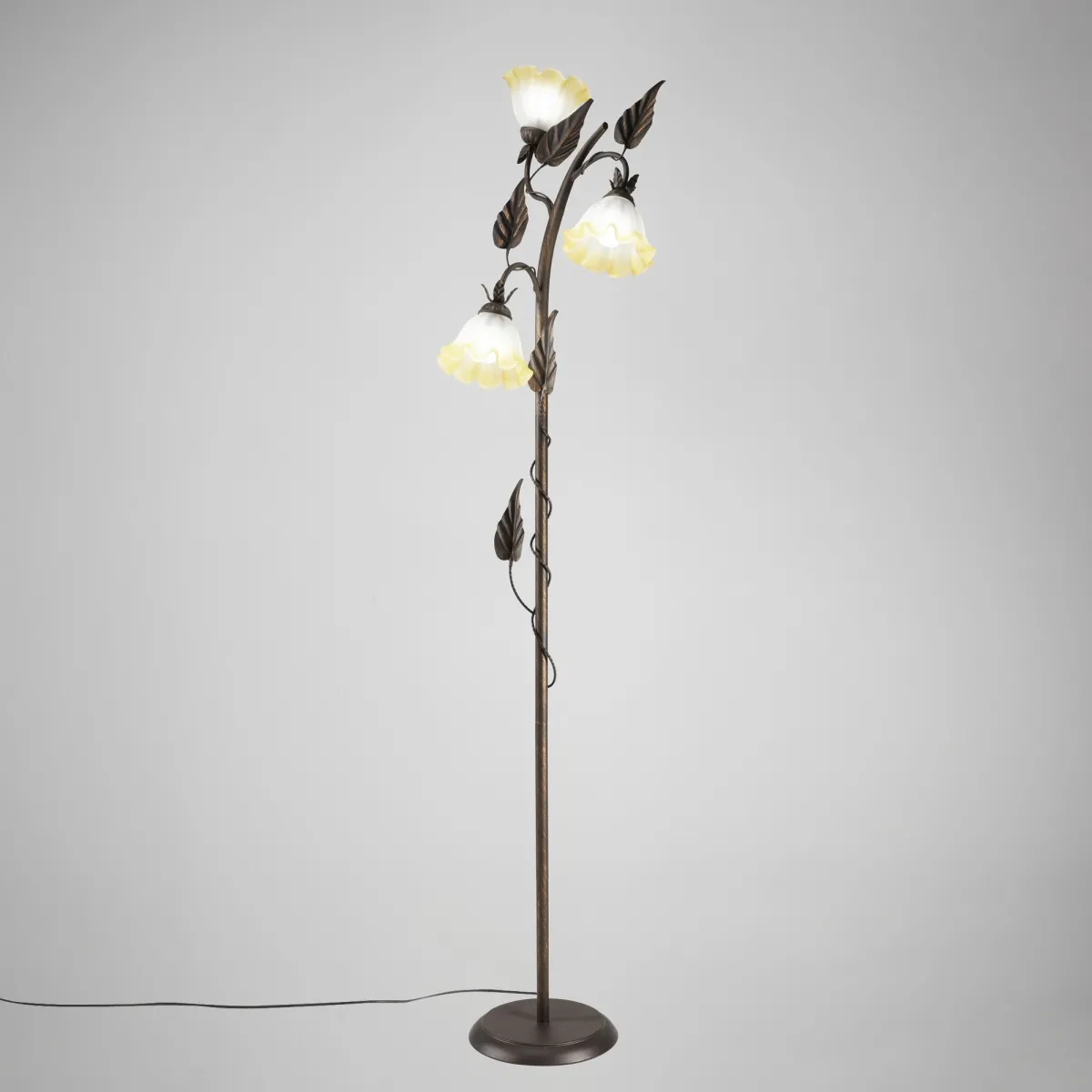 PIANTANA TRISTANO MARRONE 3XE14 48X172CM