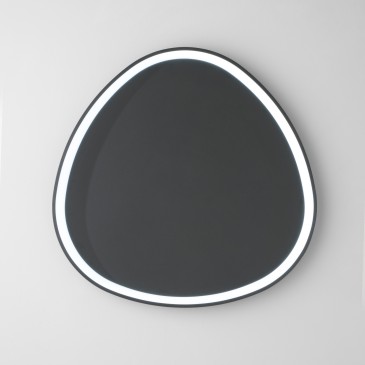 Plafonnier LED noir KLAPTON 80W 11440LM CCT 85X85X7CM