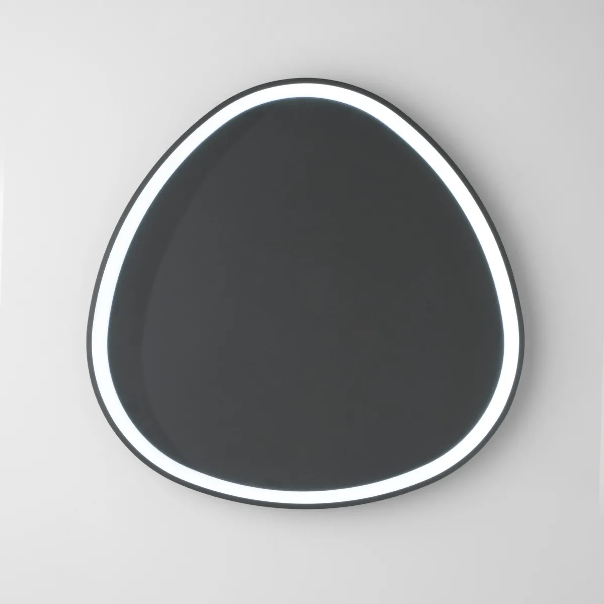 Plafonnier LED noir KLAPTON 80W 11440LM CCT 85X85X7CM