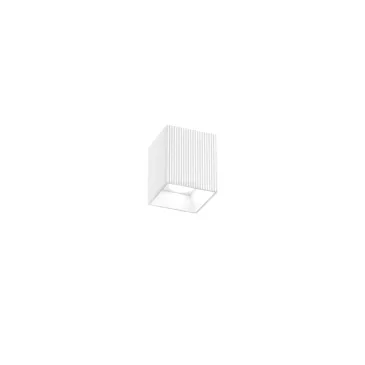 PLAFONDS CARRÉ NAOS EN PLÂTRE 1XGU10 11X11X13CM