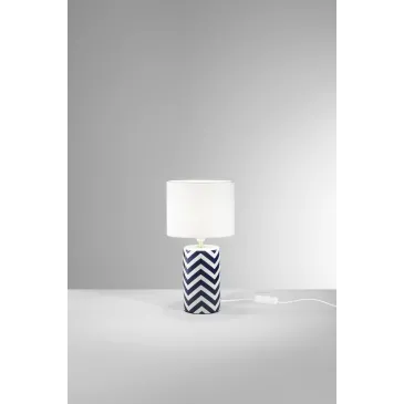Lampe en céramique blanche...