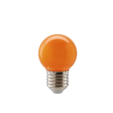 LAMPADINA E27 ARANCIO G45
