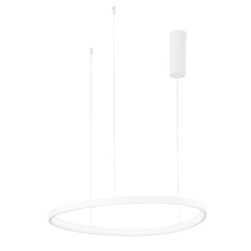 KLAPTON LED-Pendelleuchte, weiß, 80 W, 11440 lm, Farbtemperatur 85 x 3,5 x 150 cm