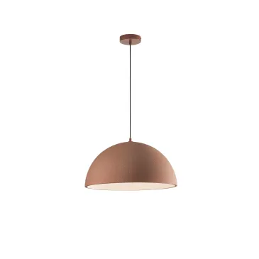 SOSPENSIONE XENIA ROSSA IN PU 1XE27 50X25CM
